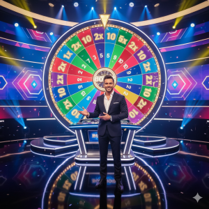 Canlı casino oyun şovları ve interaktif stüdyo ortamı
