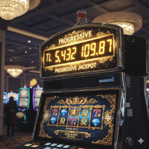 Sürekli büyüyen ödül havuzuna sahip Progressive Jackpot slotları
